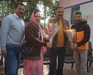 Dehra: Names of three orphan children registered in Dhawala Panchayat to get higher education under Sukhashraya Scheme.