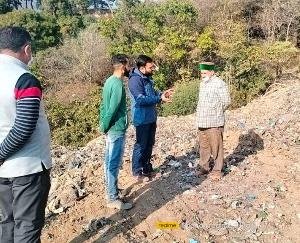 Dharamshala: Will develop the park by removing the improved dumping site: Pathania