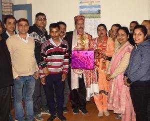 जिला लोक सम्पर्क अधिकारी केहर सिंह ठाकुर हुए सेवानिवृत 