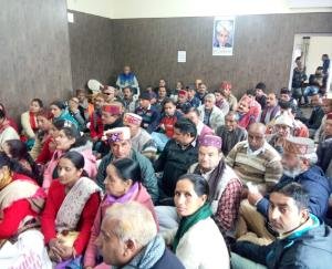 भाजपा मंडल अर्की की मासिक बैठक में मुख्यमंत्री द्वारा प्रस्तुत बजट की सराहना