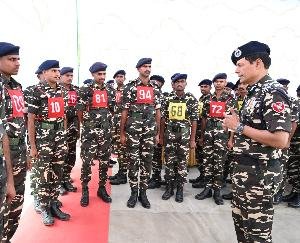 Jwalaji: Director General S.S.B. Visited Centralized Training Center Sapdi