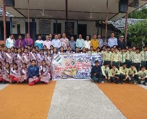Under the sweep program, voters were made aware in Sandroa, Ropari Kosari.