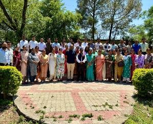 Library and IQAC Committee organized a workshop in Wazir Ram Singh Government College, Dehri.
