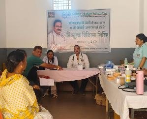 Shri Balaji Hospital organizes free medical camp on Maa Baglamukhi Jayanti