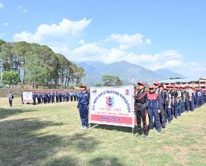 1 HP Girls Battalion NCC Solan launches All India Girls Tracking Expedition Camp today