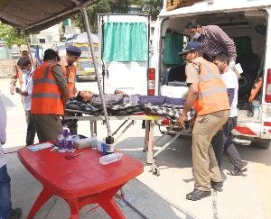 MAGA mock drill organized to deal with disaster in Kinnaur district