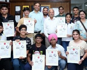 Solan: First batch of Shoolini University Summer Patent School concluded