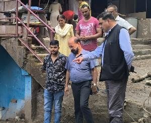 Kunihar: Sanjay Awasthi once again reached Gambarpul, ordered the department to work soon