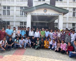 Jaisinghpur: Orientation program organized for BA, BSc, BCom and BCA first year students