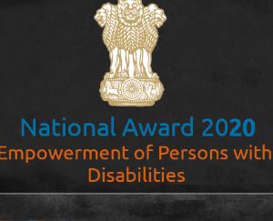 Apply for National Award for Empowerment of Persons with Disabilities by 31st July