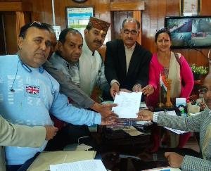 खत्री सभा बिलासपुर ने भवन बनाने के लिए मांगी जमीन