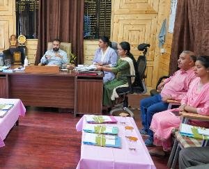 Patient Welfare Committee meeting held at District Tribal Ayurvedic Hospital Reckong Peo