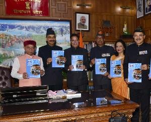 Chairman of the State Public Service Commission presented the annual report to the Governor.