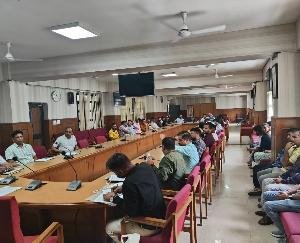 Patwari and Kanungo Federation meeting held today with Deputy Commissioner Solan Manmohan Sharma