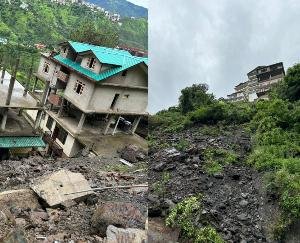 Heavy devastation due to cloud burst in Rampur, 32 people missing