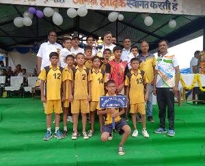 Bilaspur: Minerva School players capture volleyball title