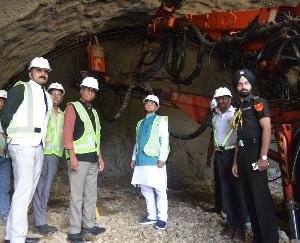 Governor visits Shungal Tunnel in Kaithlighat