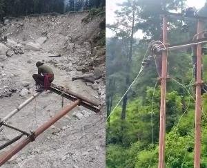 Kullu: Malana village will now be illuminated with solar lights after one month of the disaster.