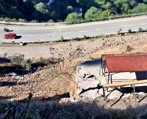 Solan: Landslide in Waknaghat, a university in danger