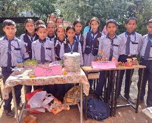 Padhar: The meritorious students of Sahal School dominate the children's fair organized at the cluster level.