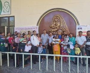 Bilaspur: Special health checkup and counseling camp organized for malnourished children in the regional hospital.