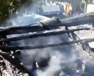 Kullu: Two and a half floor house burnt to ashes in Kalang village of Lag Valley.