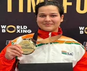 Himachal's Vanshika wins gold medal in World Boxing, defeats opponent in 1.37 minutes