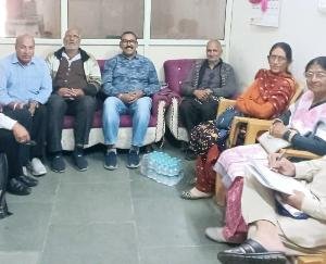 Indian State Pensioners Federation Kunihar Unit meeting was held