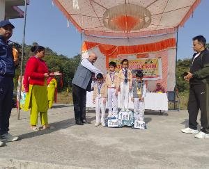 Jaisinghpur: Anglo Indian Public School organized annual sports competition