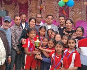 Successful completion of the third section level under-12 sports competition of Solan section