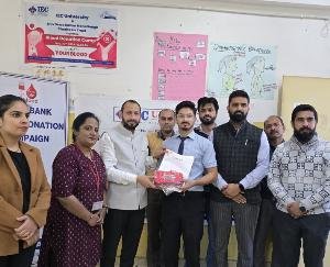 Solan: Blood donation camp successfully organized in IEC University