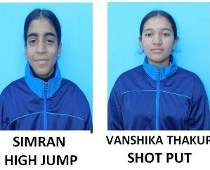 Vanshika and Simran of BL School Kunihar will show their strength in Lucknow