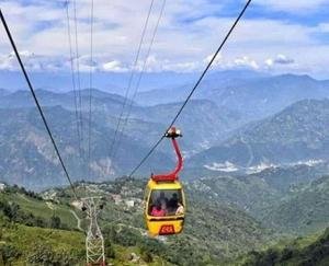 Himachal: 38 km long ropeway worth Rs 6,800 crore will be built from Parwanoo to Shimla.