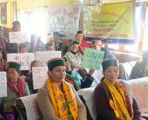 One day awareness camp organized in Panchayat office Pooh of Kinnaur