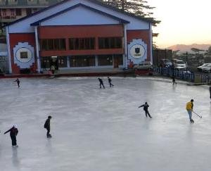 The wait is over! Skating started in Shimla's ice skating rink, enthusiasm among people