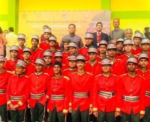 Children of Dada Seeba School performed brilliantly in band competition in Uttar Pradesh.