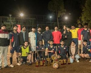 Solan: Inter-departmental football tournament concludes in Shoolini University