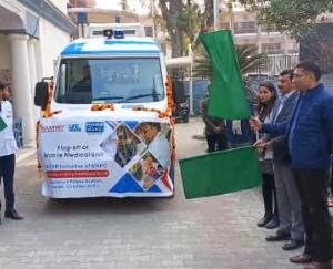 NHPC provides mobile medical unit for health services in Chamba