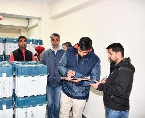 Solan: Quarterly inspection of EVM and VVPAT done