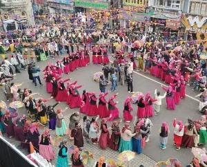 Winter carnival started in Shimla, 250 women performed Mahanati, read full news