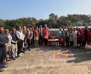 Jaswan-Paragpur: BJP workers paid tribute to Atal Bihari Vajpayee on his 100th birth anniversary.