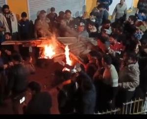 Torch procession taken out in Chamba with princely tradition on Lohri