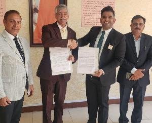 MoU signed between Kanwar Durga Chand Government College, Jaisinghpur and Sri Sai University, Palampur