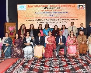 Workshop- held- for- principals- of- 58- schools- in- Solan-, brainstorming- on -strengthening- education- system