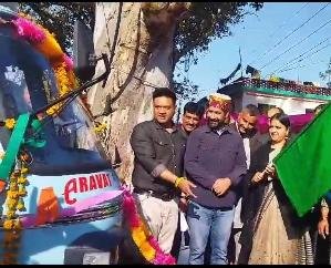 Himachal Pradesh's first electronic garbage vehicle started, MLA Vinod Sultanpuri flagged off