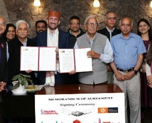  Shoolini University signs Global Master Agreement with Royal Holloway UK