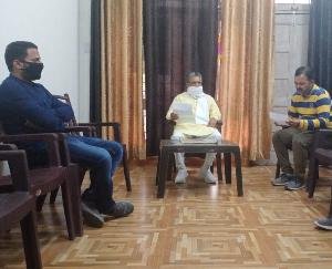 पीएम केयर और मुख्यमंत्री कोविड 19 को लेकर सदर विधायक ने की बैठक