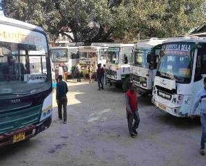 Ban on passing of private buses in Himachal, permission will be given only after depositing SRT