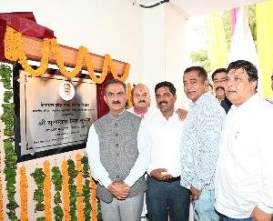 CM inaugurates and lays foundation stone of multiple developmental project in Una district