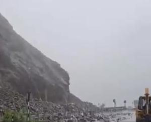 Mandi-Kullu national highway closed for 10 hours, rain causing hindrance